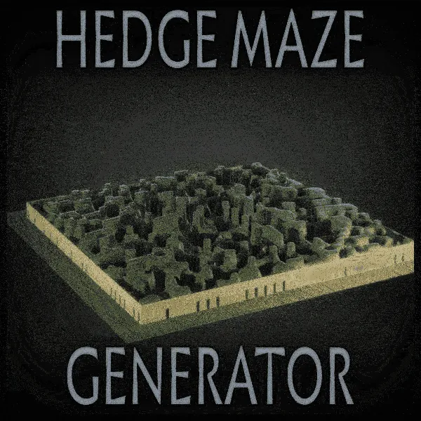 Hedge maze generator