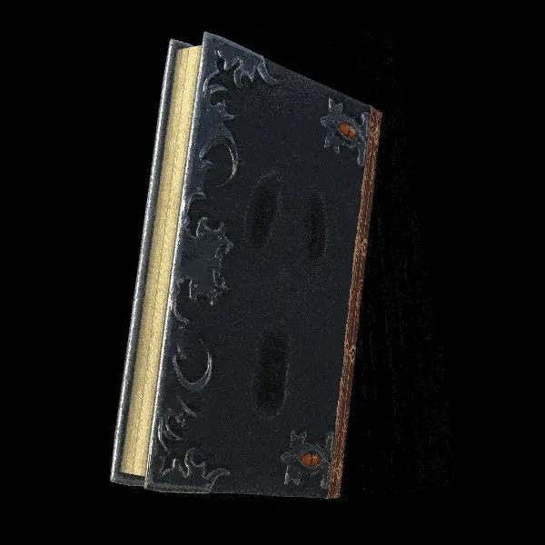 Necromancer spellbook prop